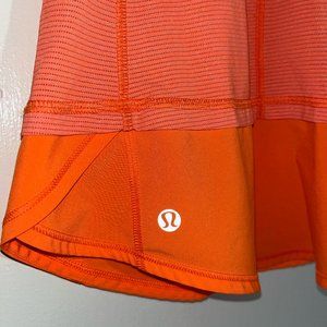 lululemon Women's orange lightweight Tank Top; size small